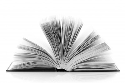 page flipping open book